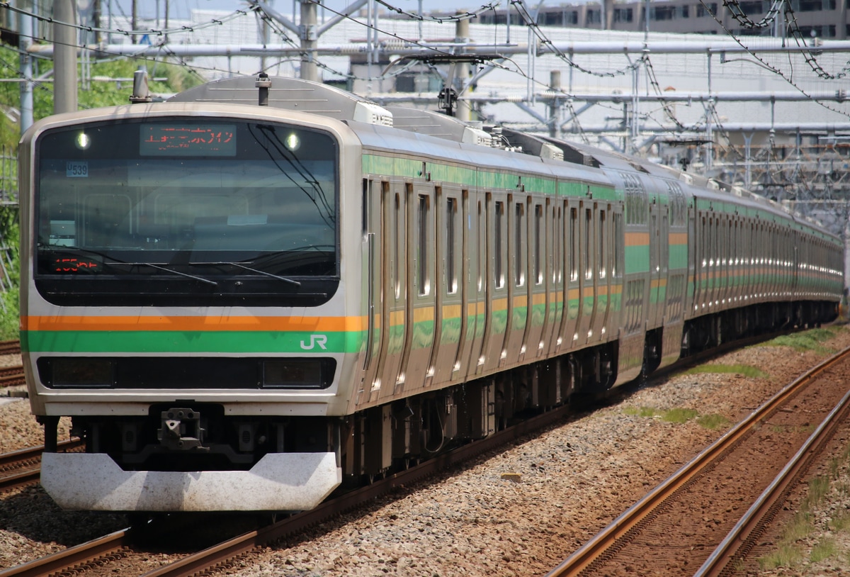 JR東日本 小山車両センター E231系 ヤマU539編成