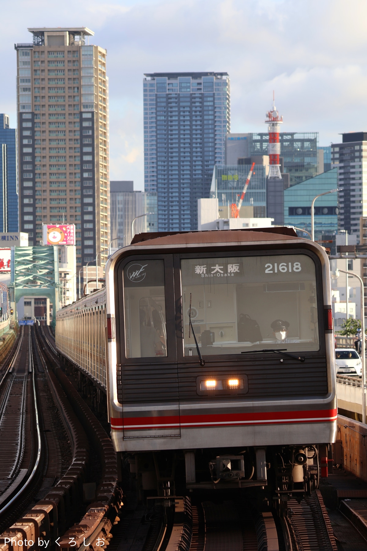 大阪市高速電気軌道 中百舌鳥検車場 21系 21618F