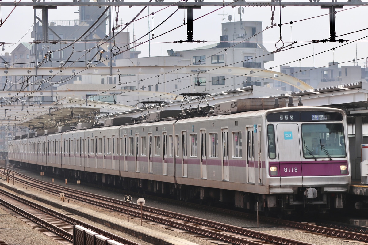 東京メトロ  8000系 8118F