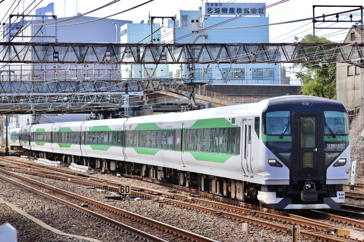 JR東日本  E257系 OM-93編成