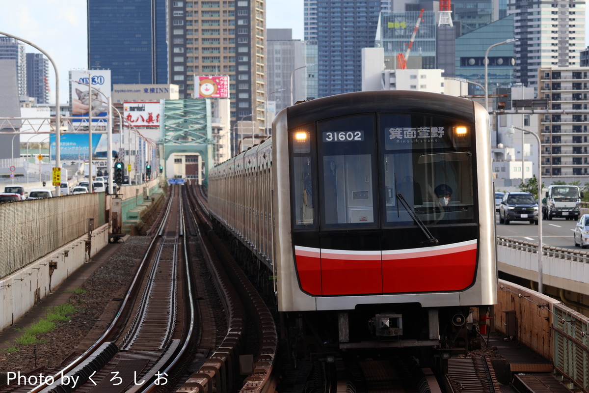 大阪市高速電気軌道 中百舌鳥検車場 30000系 31602F
