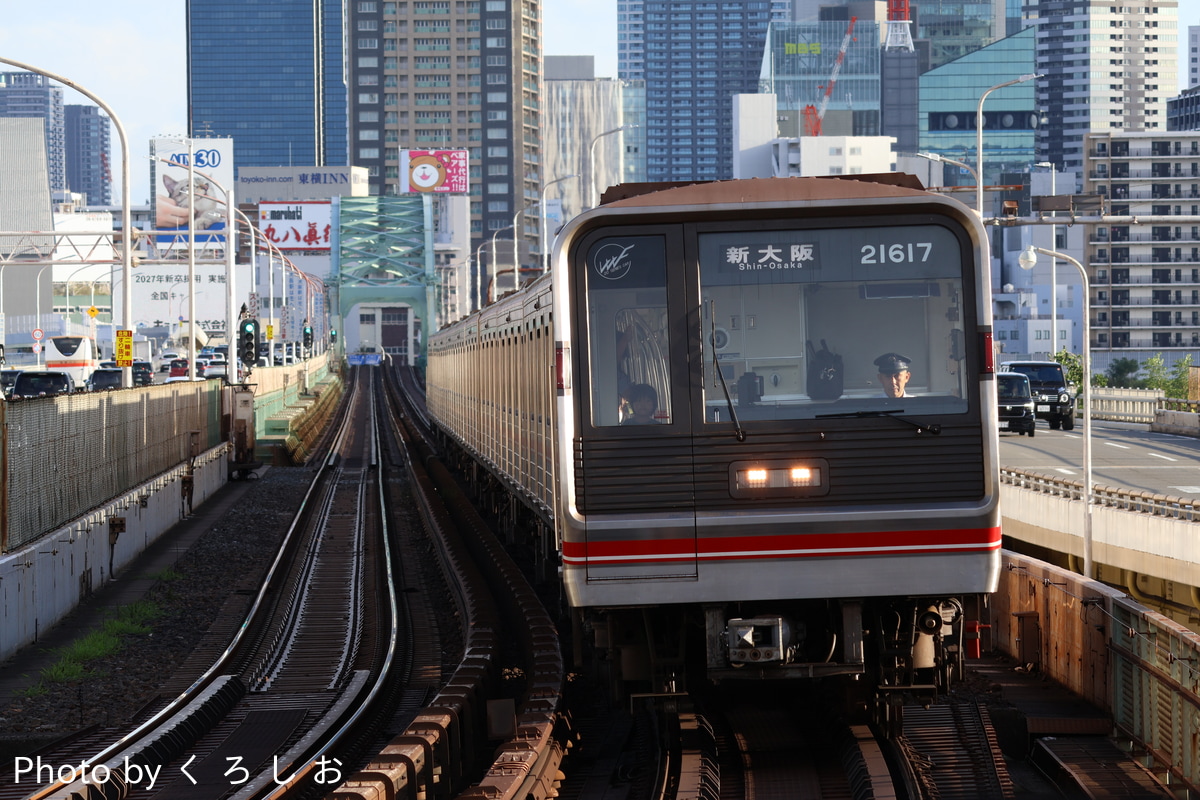 大阪市高速電気軌道 中百舌鳥検車場 21系 21617F