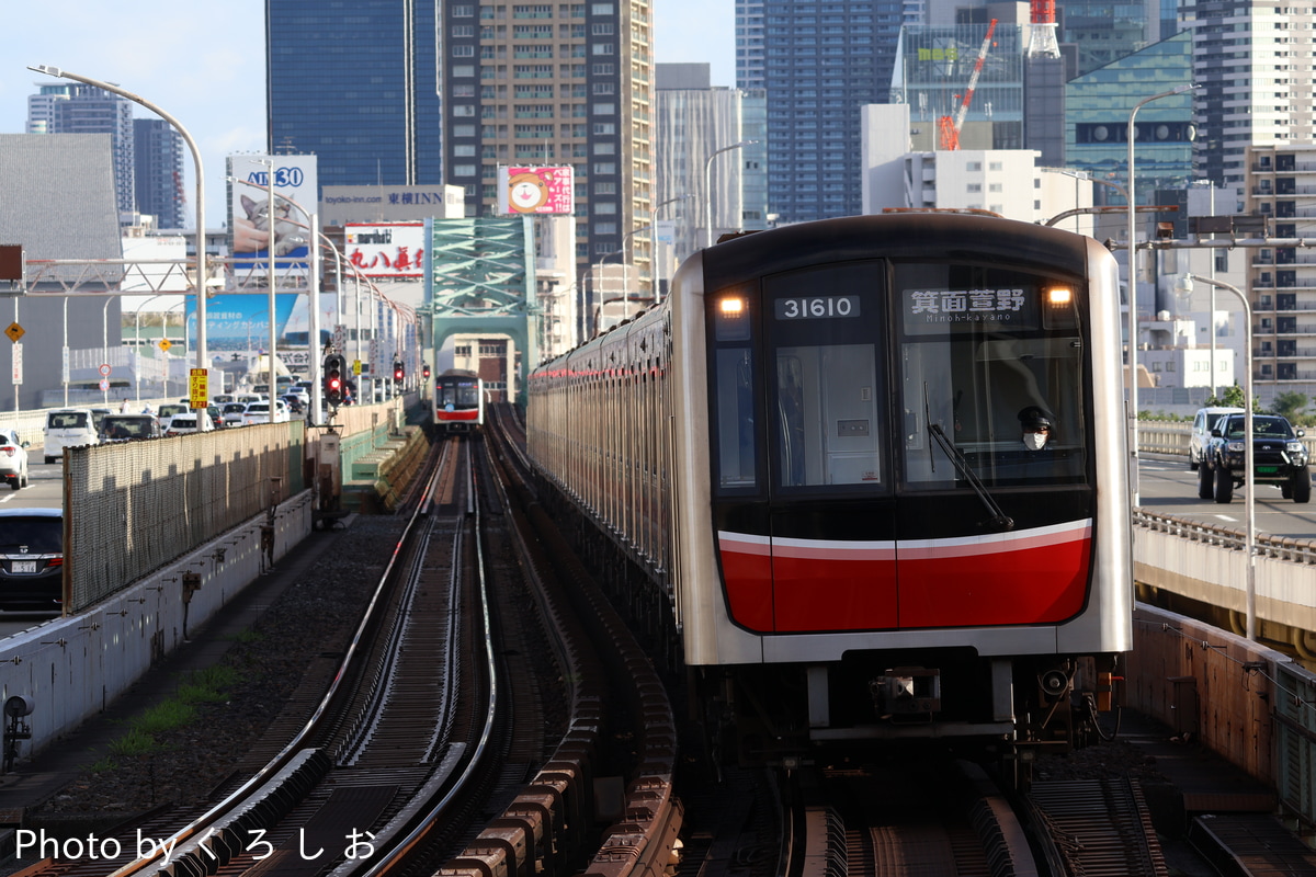 大阪市高速電気軌道 中百舌鳥検車場 30000系 31610F
