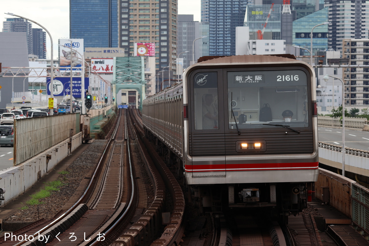 大阪市高速電気軌道 中百舌鳥検車場 21系 21616F
