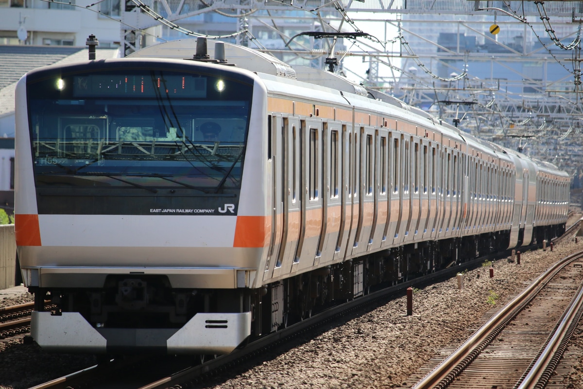 JR東日本 豊田車両センター本区 E233系 トタH55編成