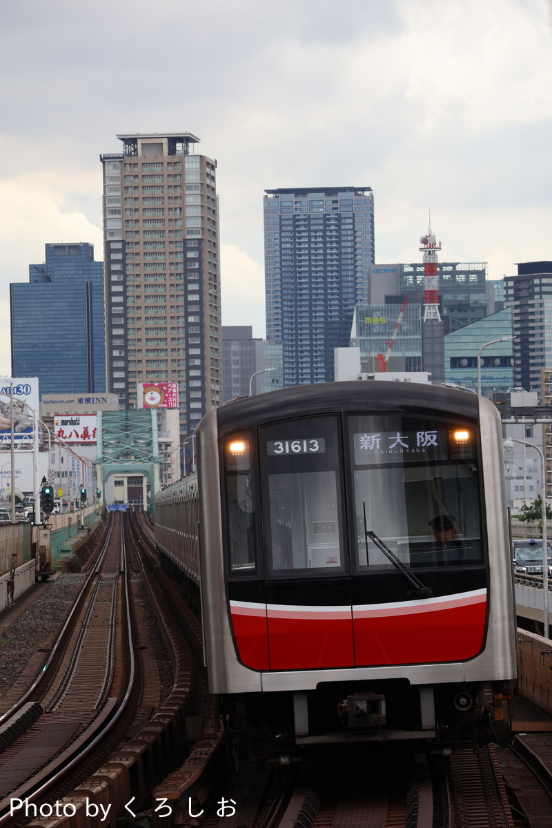 大阪市高速電気軌道 中百舌鳥検車場 30000系 31613F