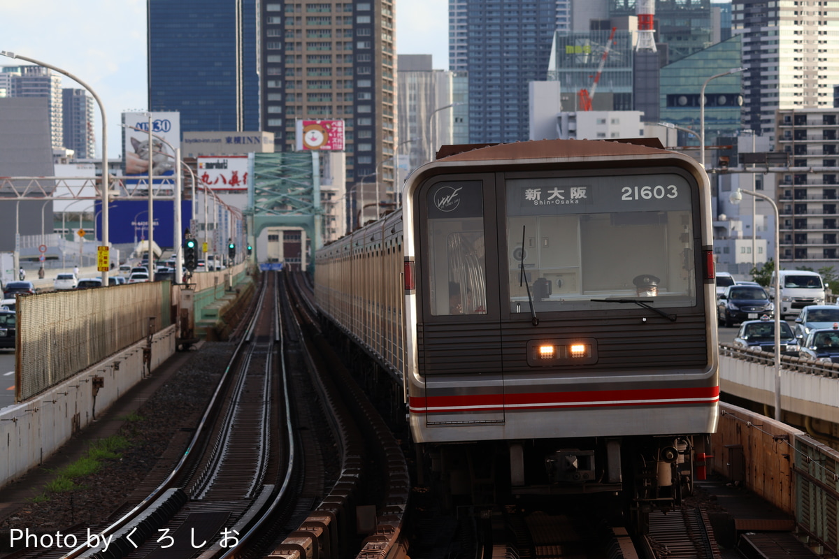 大阪市高速電気軌道 中百舌鳥検車場 21系 21603F