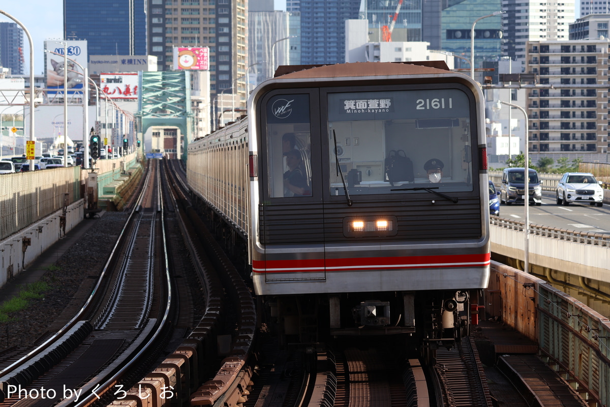 大阪市高速電気軌道 中百舌鳥検車場 21系 21611F