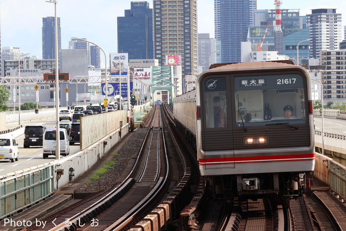 大阪市高速電気軌道 中百舌鳥検車場 21系 21617F