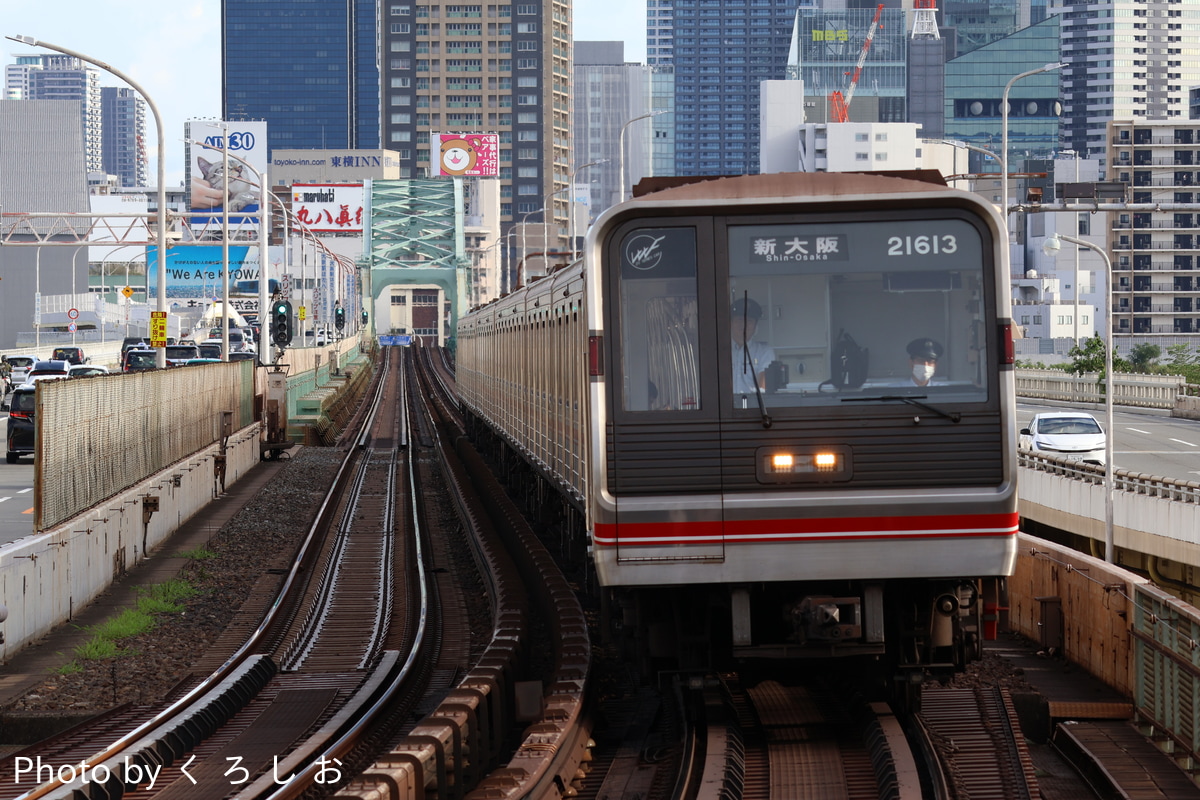 大阪市高速電気軌道 中百舌鳥検車場 21系 21613F