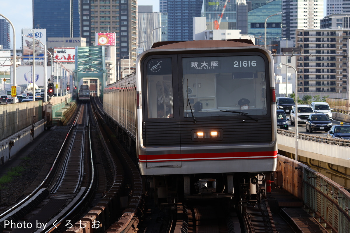 大阪市高速電気軌道 中百舌鳥検車場 21系 21616F