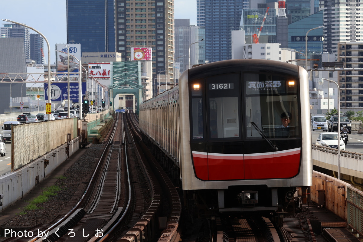 大阪市高速電気軌道 中百舌鳥検車場 30000系 31621F