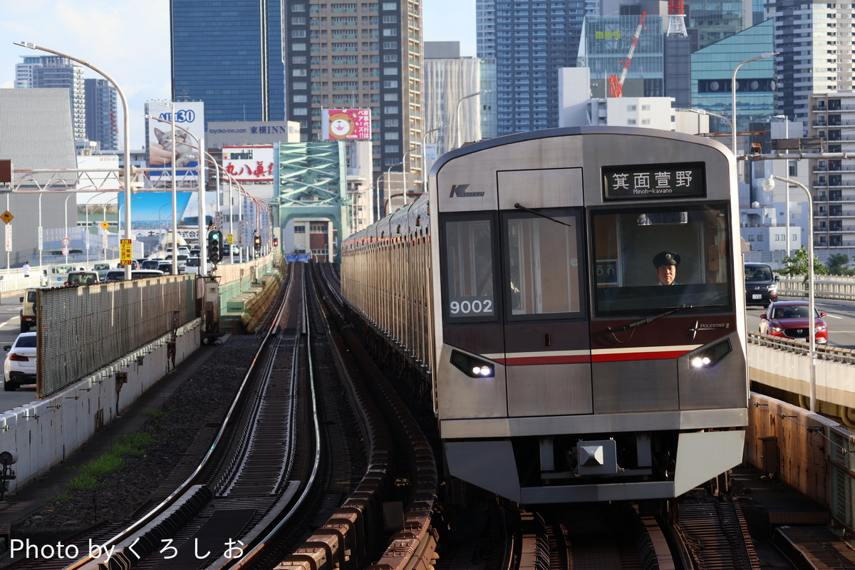 北大阪急行電鉄 桃山台車庫 9000形 9002F