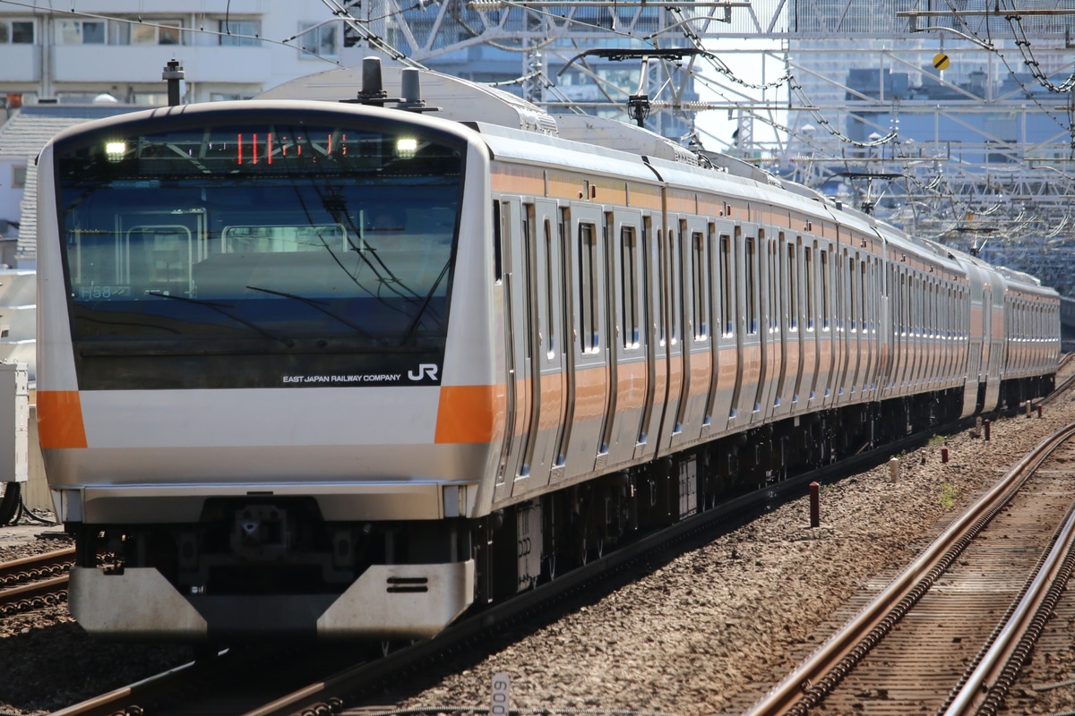 JR東日本 豊田車両センター本区 E233系 トタH58編成