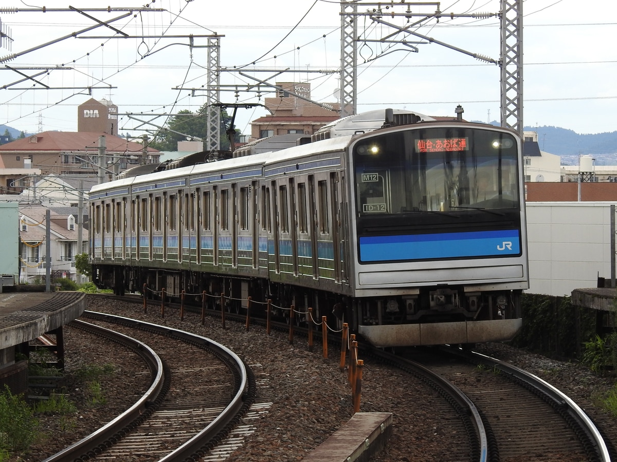 JR東日本 仙台車両センター宮城野派出所 205系 M12編成