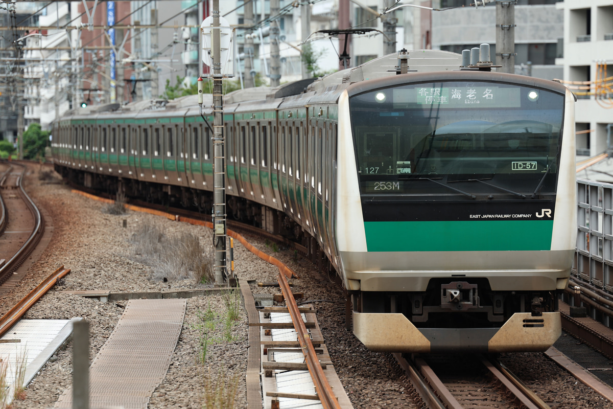 JR東日本 川越車両センター E233系 ハエ127編成