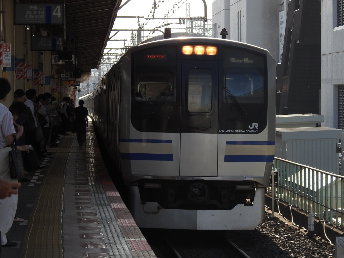 JR東日本 鎌倉車両センター本所 E217系 Y37編成