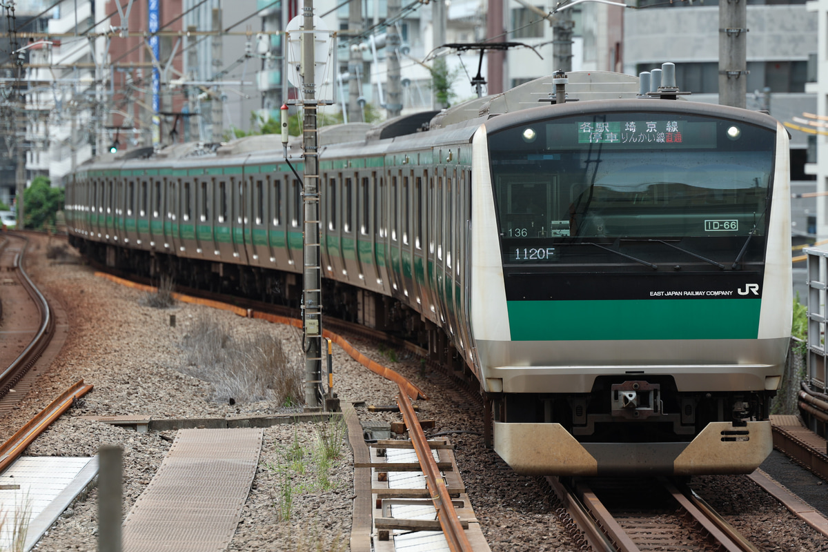 JR東日本 川越車両センター E233系 ハエ136編成