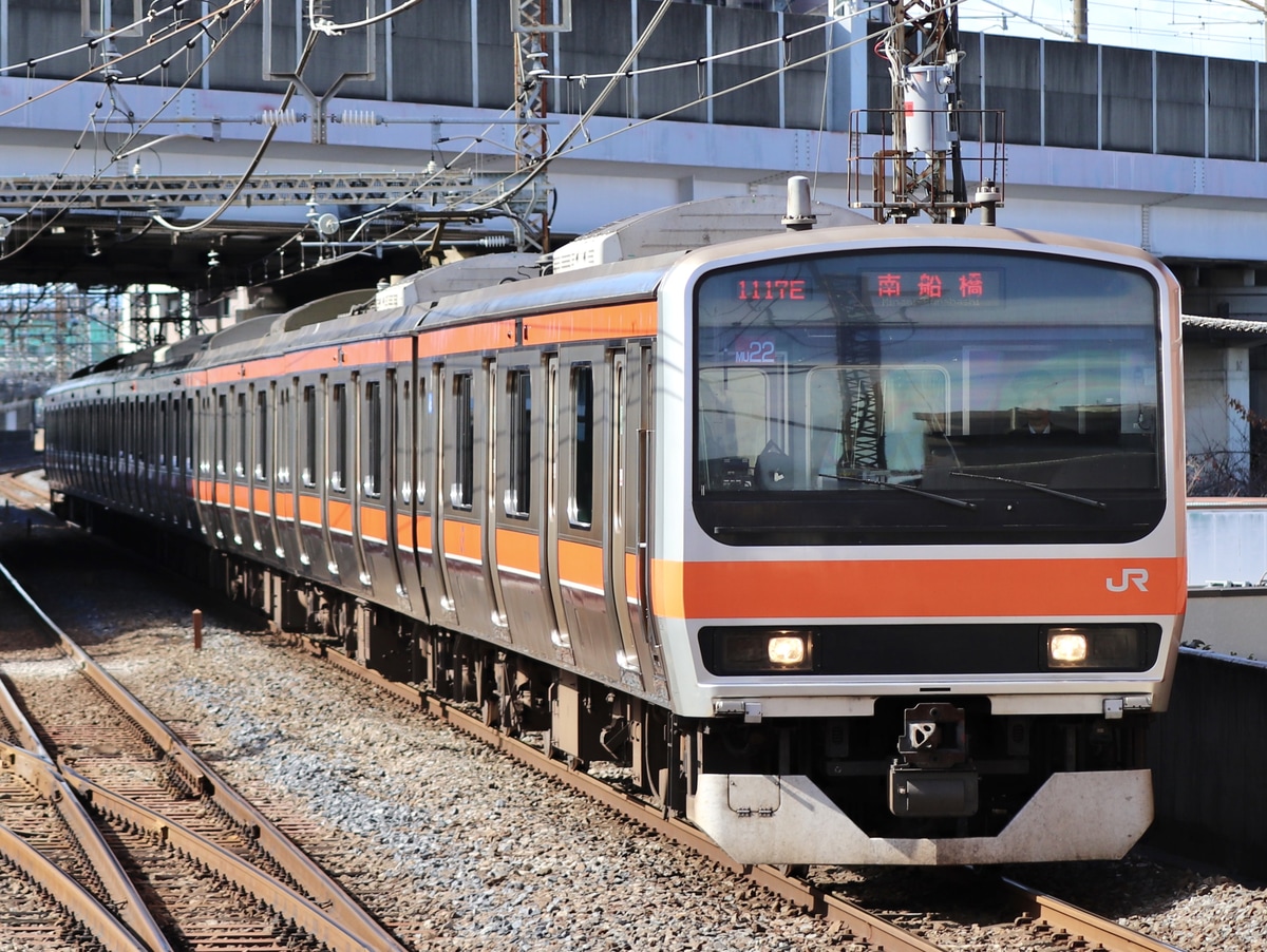 JR東日本  E231系 ケヨMU22編成
