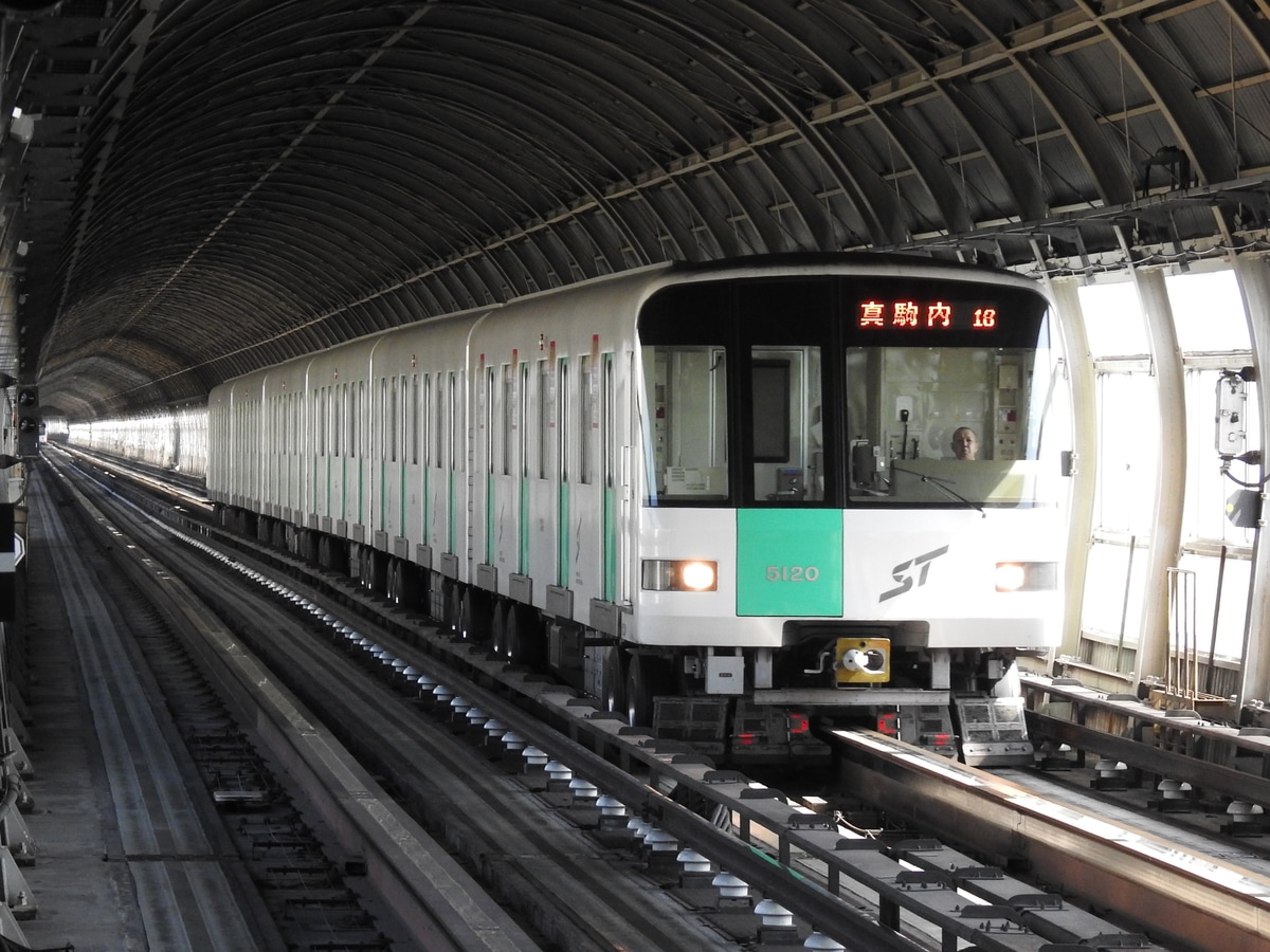 札幌市交通局 南車両基地 5000形 5120F