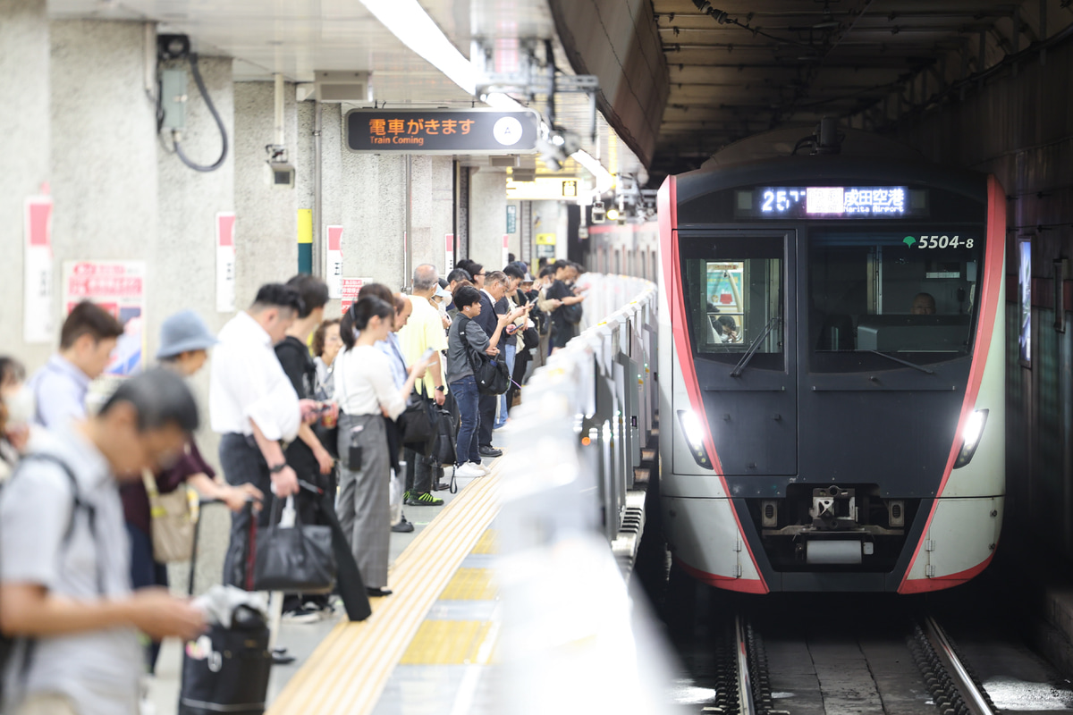 東京都交通局 馬込検車場 5500形 5504F