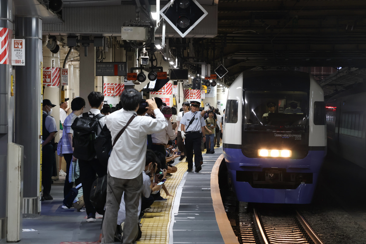 JR東日本 幕張車両センター 255系 Be-03編成