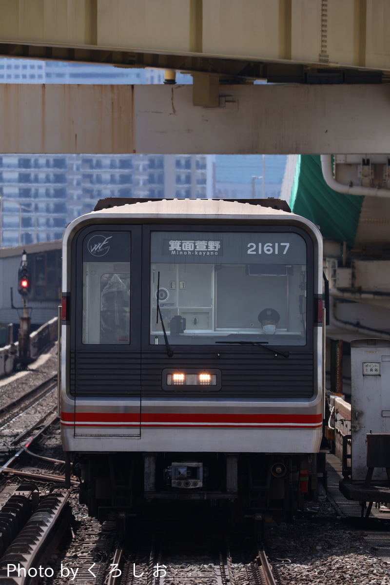 大阪市高速電気軌道 中百舌鳥検車場 21系 21617F