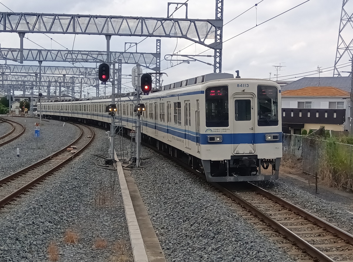JR東日本 南栗橋車両管区七光台支所 8000系 81113F