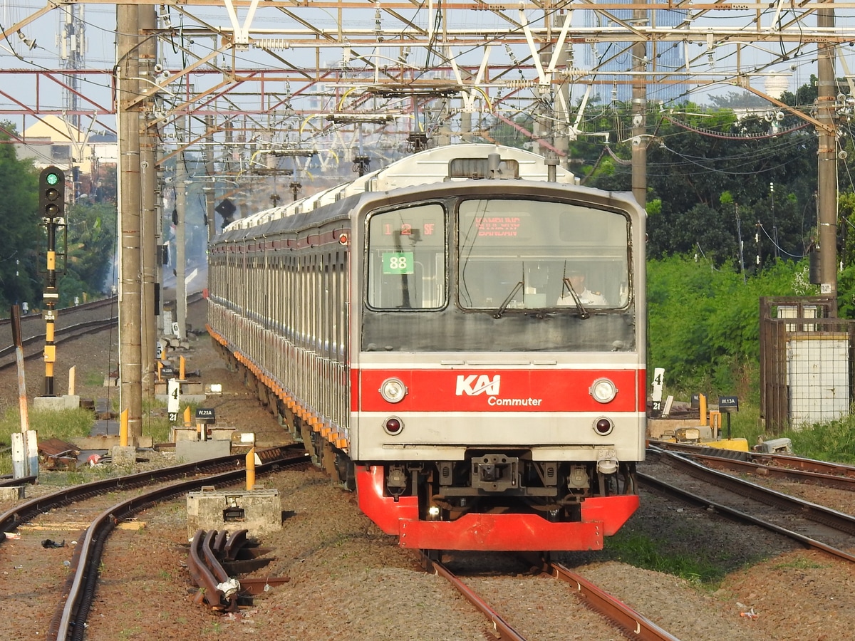 KAI Commuter Bukit Duri車両センター 205系 BUD88編成