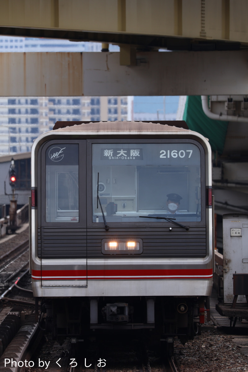 大阪市高速電気軌道 中百舌鳥検車場 21系 21607F