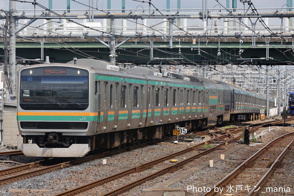 JR東日本 小山車両センター E231系 ヤマU504編成