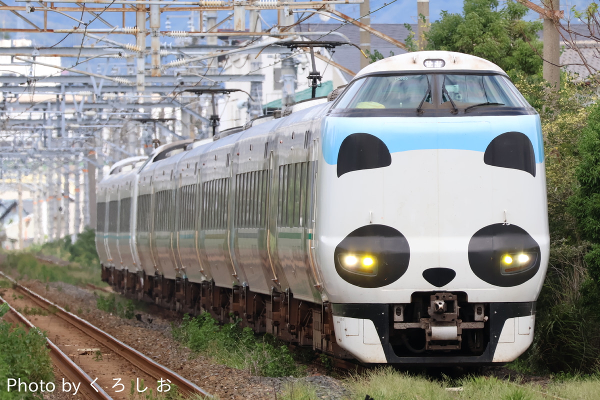 JR西日本 吹田総合車両所日根野支所 287系 HC605編成