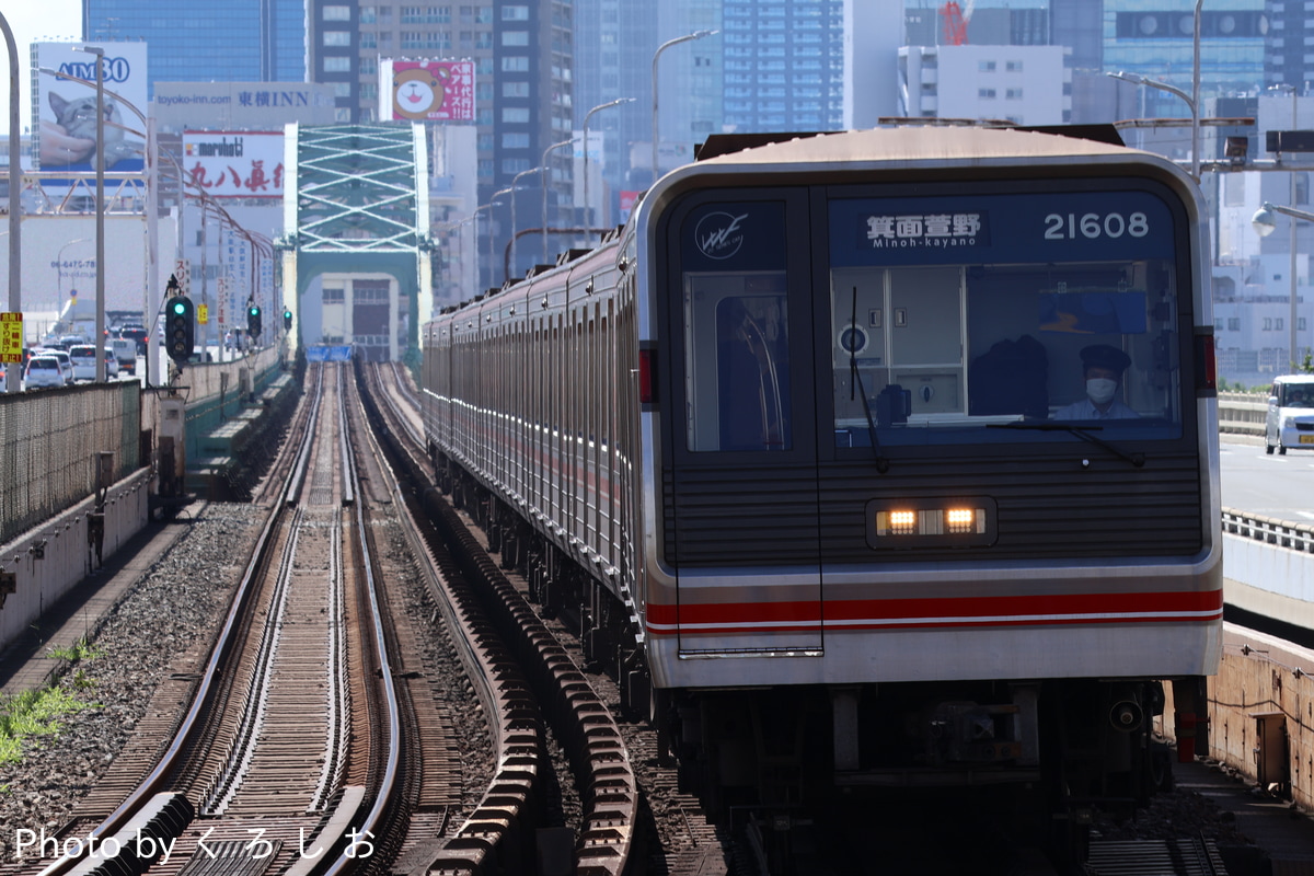 大阪市高速電気軌道 中百舌鳥検車場 21系 21608F