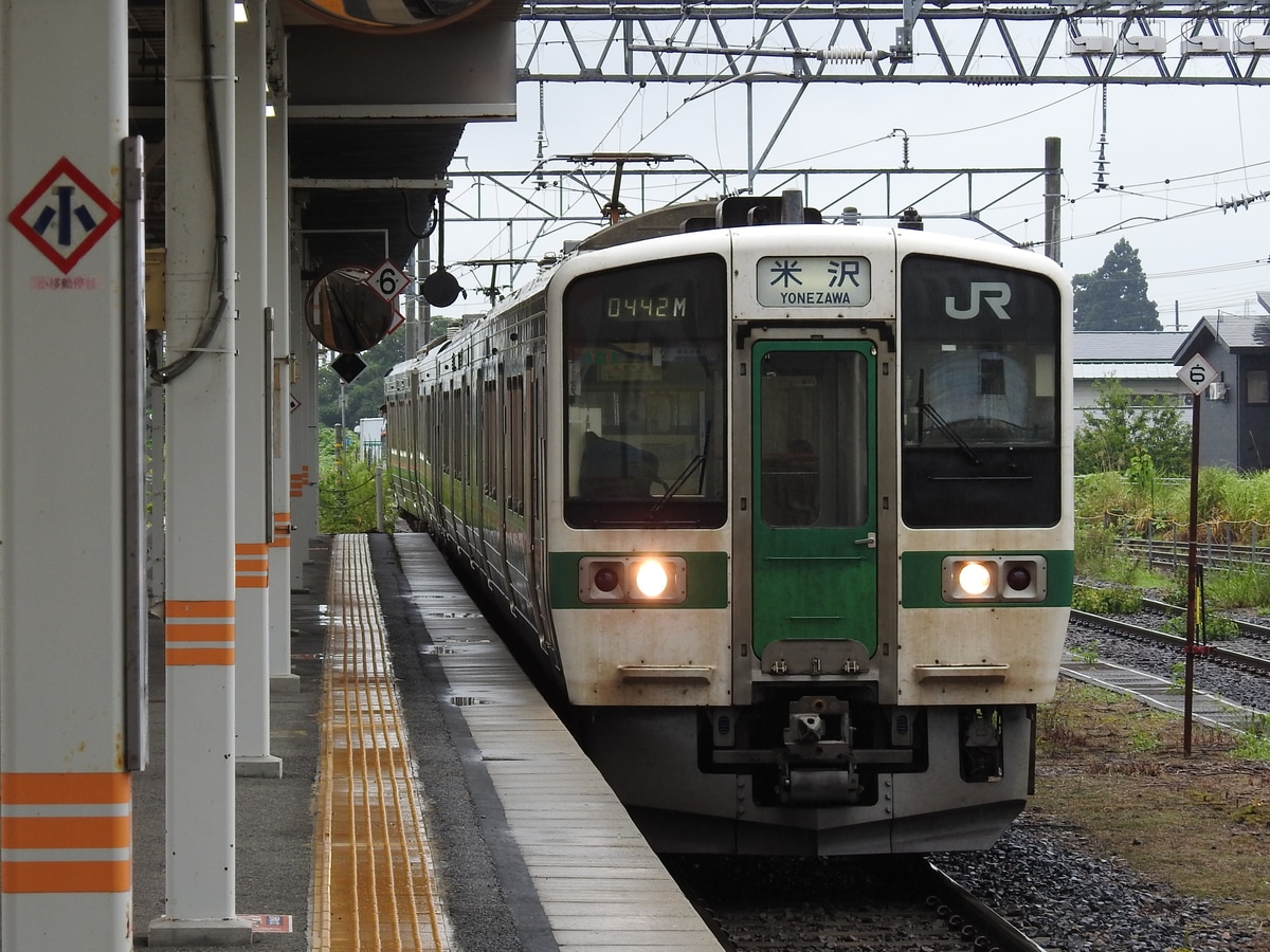 JR東日本 山形新幹線車両センター 719系5000番台 Y6編成