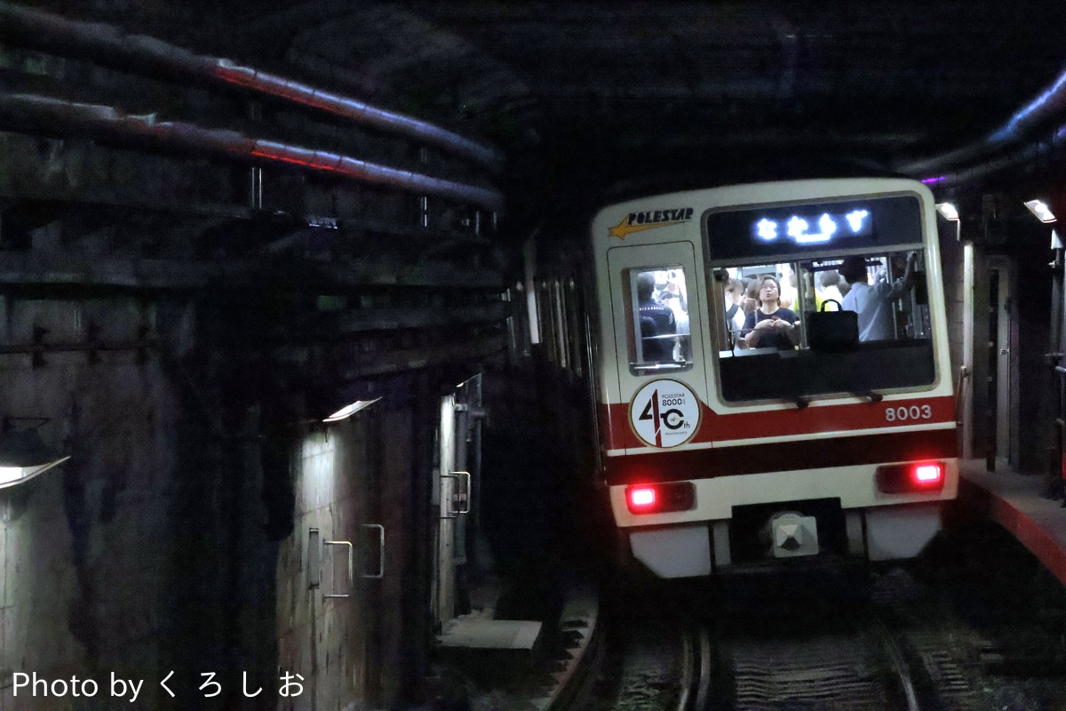 北大阪急行電鉄 桃山台車庫 8000形 8003F