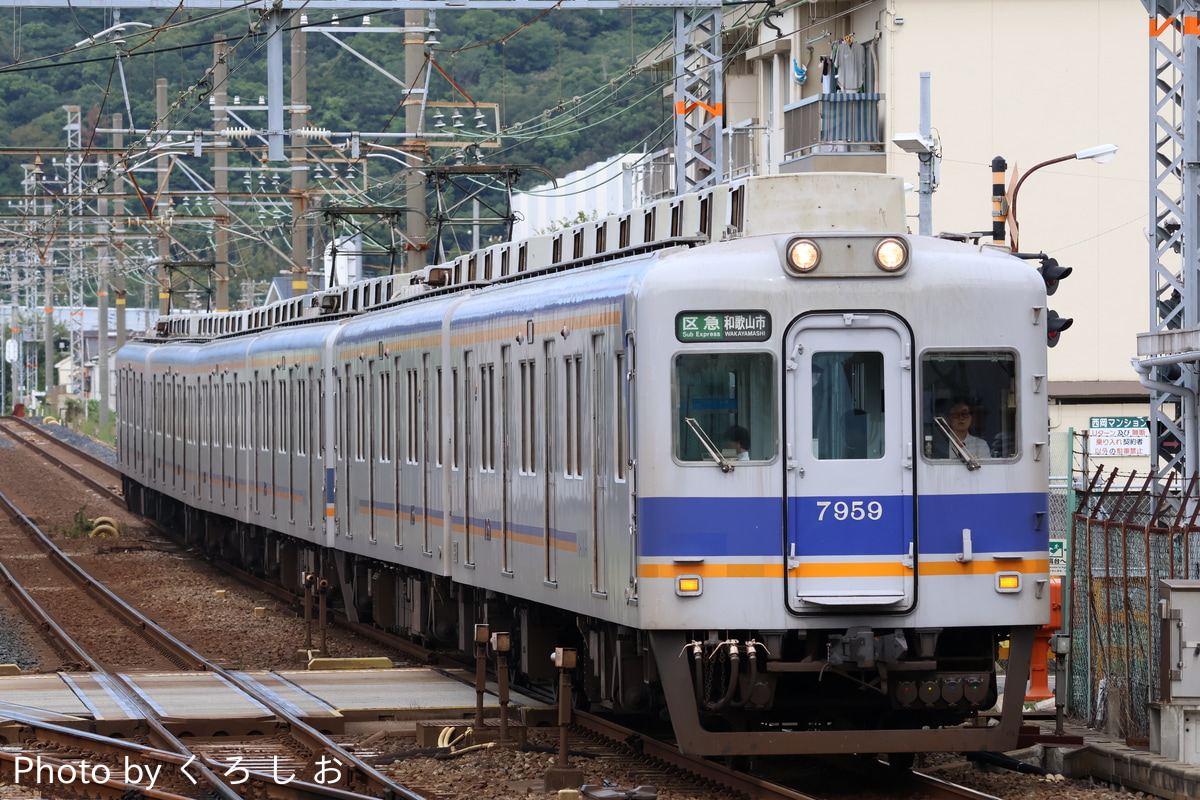 南海電気鉄道 住ノ江検車区 7100系 7155F