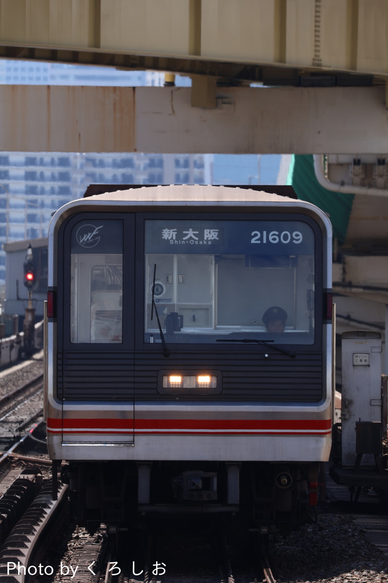 大阪市高速電気軌道 中百舌鳥検車場 21系 21609F