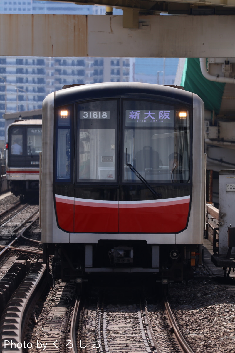 大阪市高速電気軌道 中百舌鳥検車場 30000系 31618F
