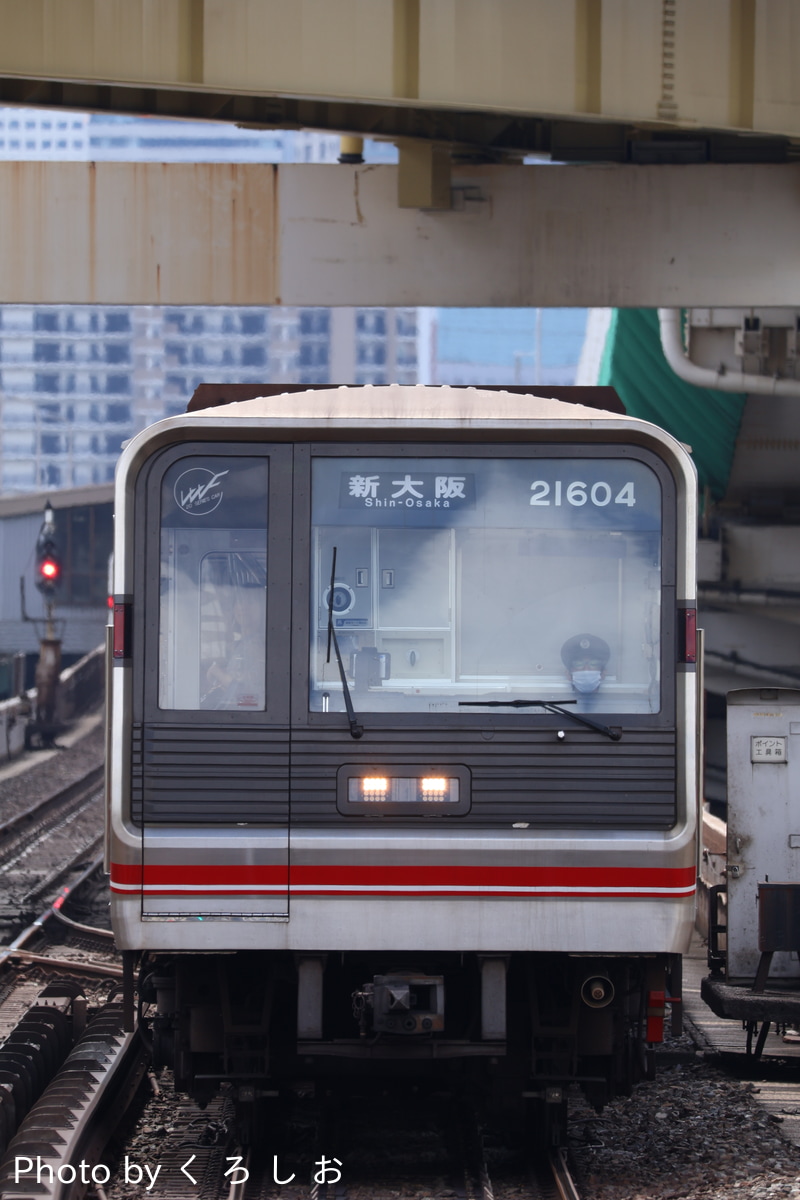 大阪市高速電気軌道 中百舌鳥検車場 21系 21604F