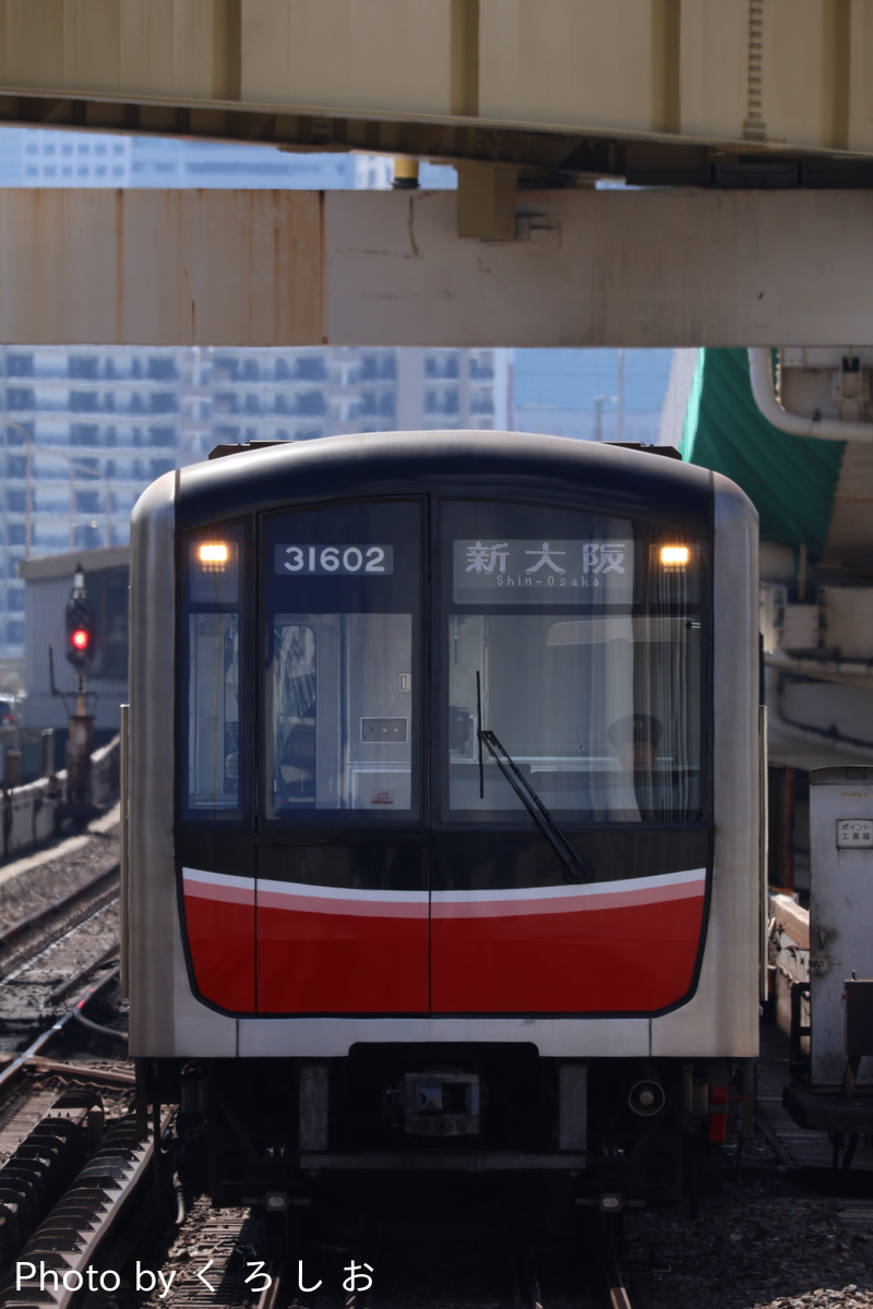 大阪市高速電気軌道 中百舌鳥検車場 30000系 31602F