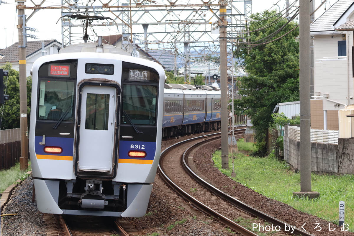 南海電気鉄道 住ノ江検車区 8300系 8312F