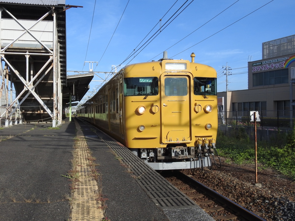 JR西日本 下関総合車両所本所 115系3000番台 N08編成