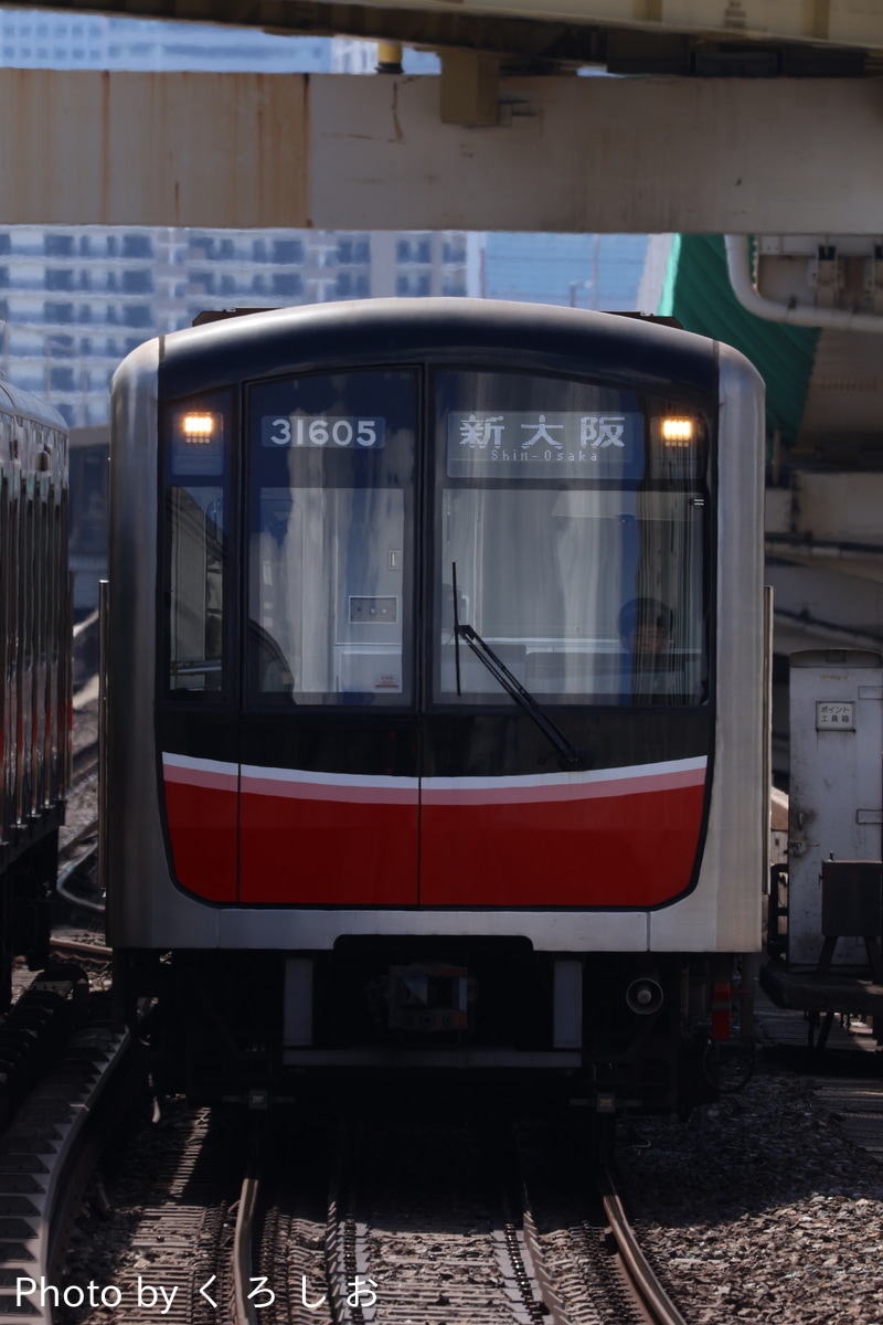 大阪市高速電気軌道 中百舌鳥検車場 30000系 31605F