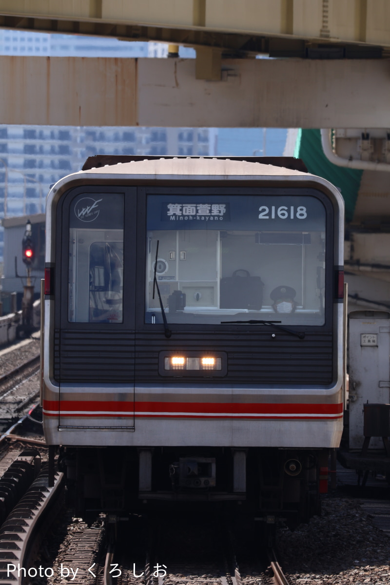 大阪市高速電気軌道 中百舌鳥検車場 21系 21618F