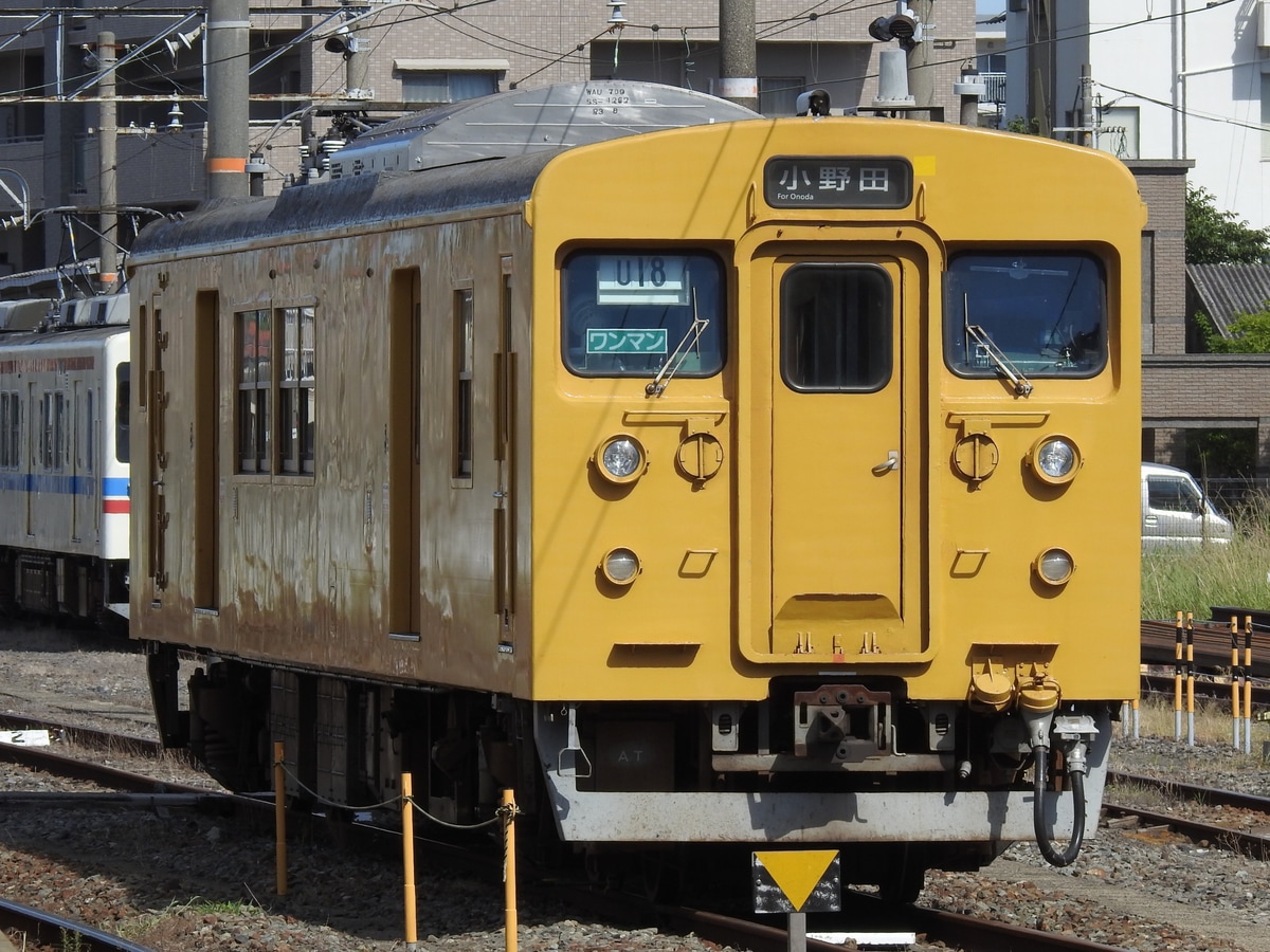 JR西日本 下関総合車両所運用検修センター 123系 クモハ123-6
