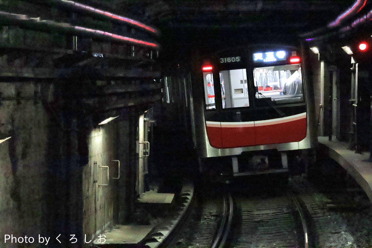 大阪市高速電気軌道 中百舌鳥検車場 30000系 31605F