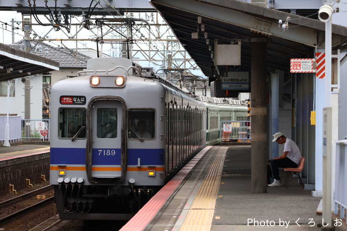 南海電気鉄道 住ノ江検車区 7100系 7189F