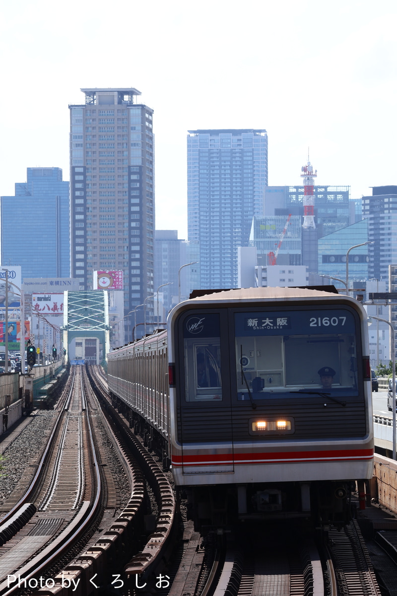 大阪市高速電気軌道 中百舌鳥検車場 21系 21607F