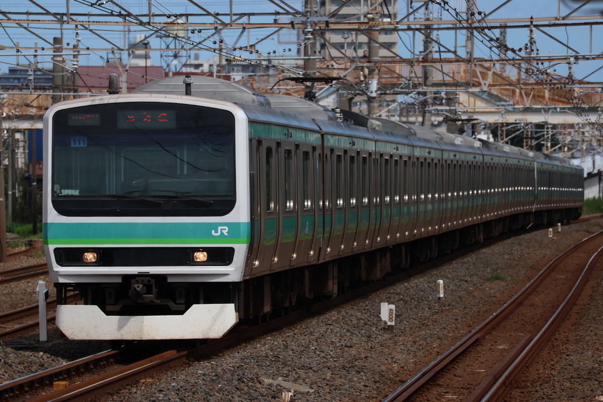JR東日本 松戸車両センター本区 E231系 