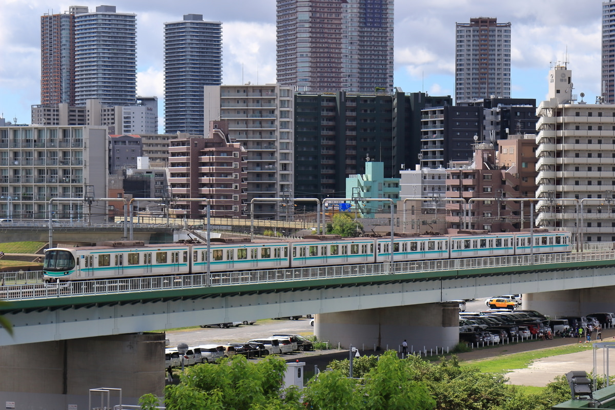 東京メトロ 王子検車区 9000系 9123F